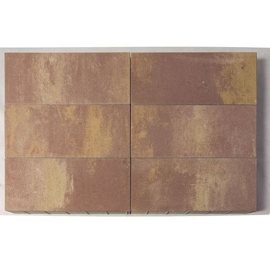 Крупноформатная плита Сити 600х300 Каньон BRAER 80 мм