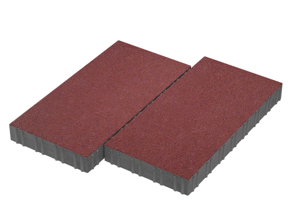 Тротуарная плитка Мега Красный Stellard 80 мм