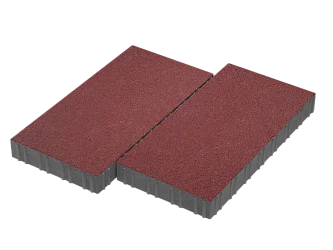 Тротуарная плитка Мега Красный Stellard 80 мм