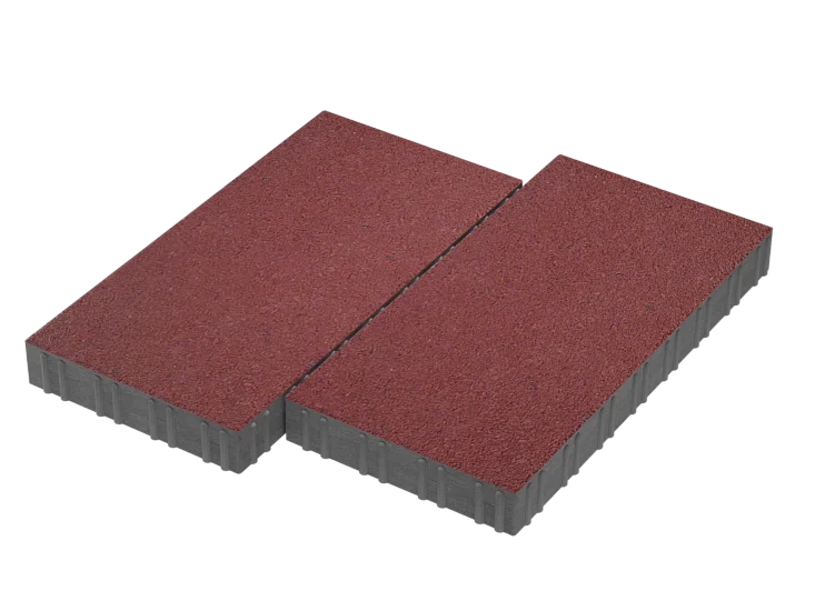 Тротуарная плитка Мега Красный Stellard 80 мм