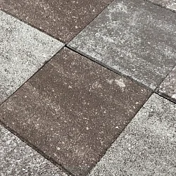 Тротуарная плитка Квадрат 2К5ф 300*300 КОЛОРМИКС №25 Нобетек 50 мм
