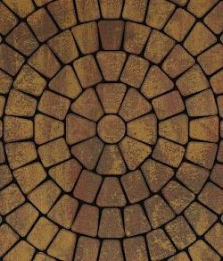 Тротуарная плитка КЛАССИКО Листопад гладкий Осень Б.2.КО.6 Выбор 60 мм