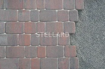 Тротуарная плитка Старый город Браун Stellard 60 мм