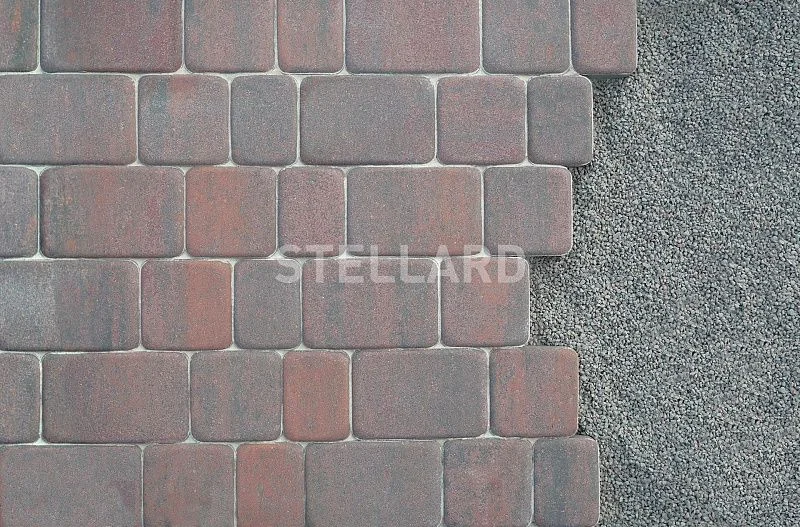 Тротуарная плитка Старый город Браун Stellard 60 мм