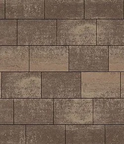 Тротуарная плитка ПРЯМОУГОЛЬНИК 750х500 Листопад гладкий Хаски Б.14.П.8 Выбор 80 мм