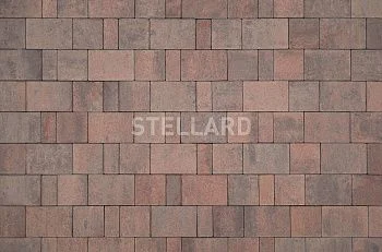 Тротуарная плитка Новый город Мокко Stellard 60 мм