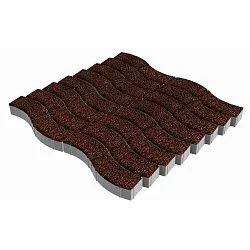 Тротуарная плита Аксио таймыр BackWash SteinRus 80 мм