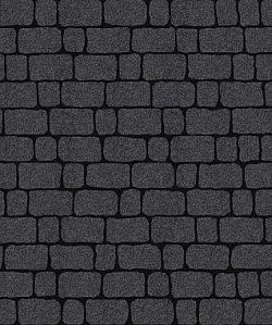 Тротуарная плитка АРЕНА Стоунмикс Черный Б.1.АР.6 Выбор 60 мм