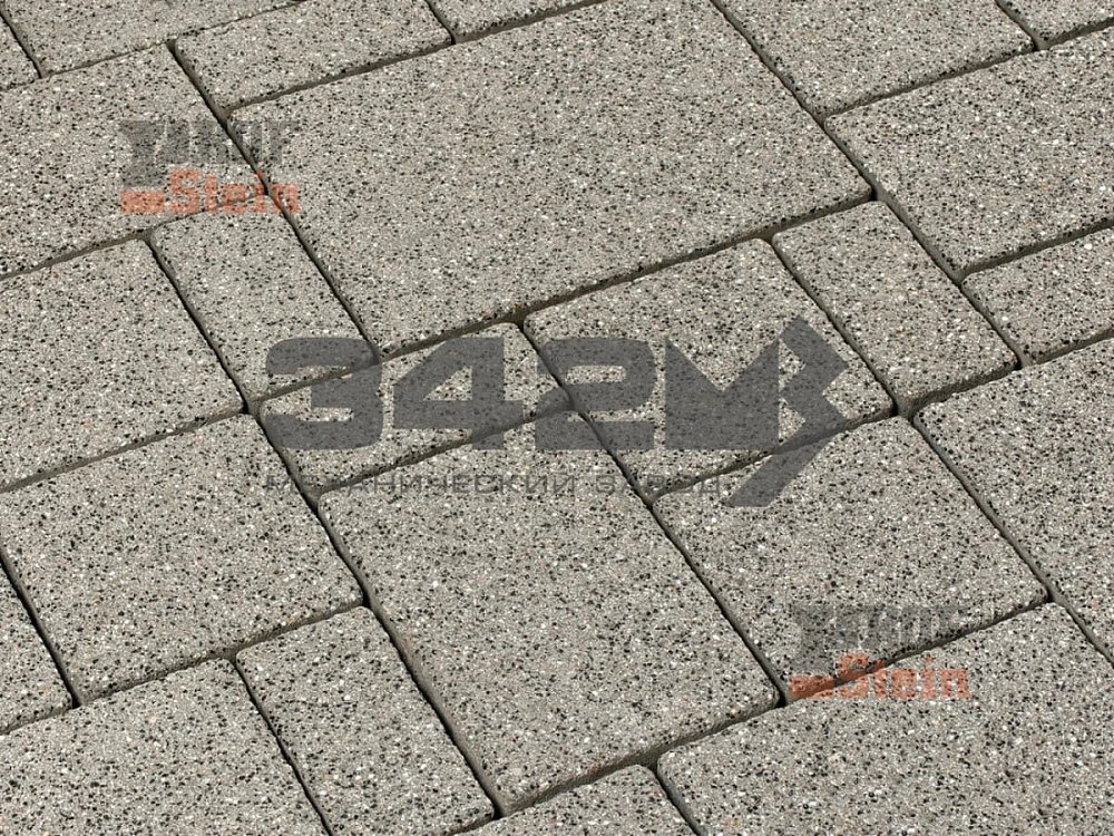 Тротуарная плитка Бавария с дробеструйной обработкой, морис 342 МЗ 60 мм