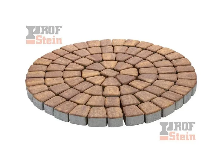 Тротуарная плитка Круговая классика, Каир 342 МЗ 60 мм