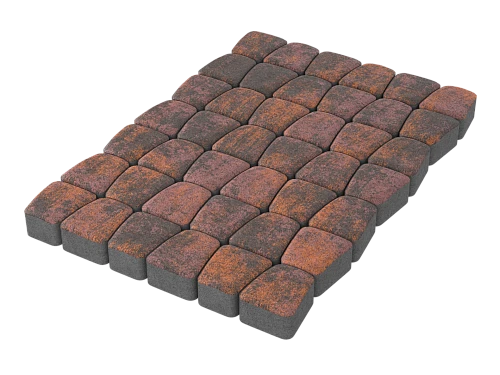 Тротуарная плитка Классико Мокко Stellard 60 мм