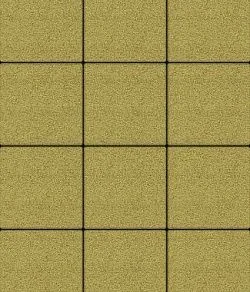 Тротуарная плитка КВАДРАТ 300х300 Гранит Желтый Б.1.К.6 Выбор 60 мм