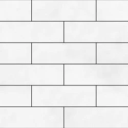 Плита тротуарная Гранада Белый Гладкая SteinRus 80 мм