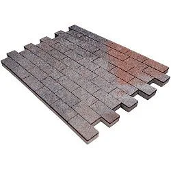 Брусчатка Прямоугольник лайн Абрау BackWash SteinRus 60 мм