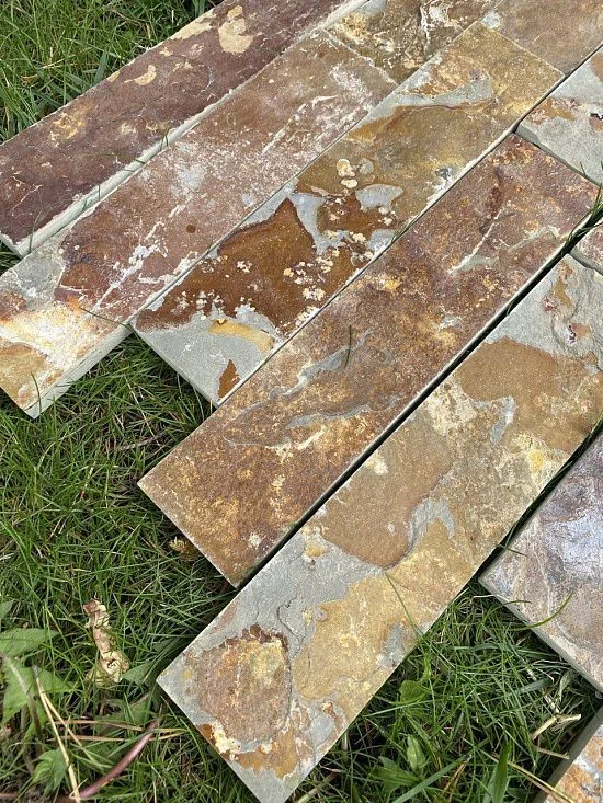 Плитка Сланец мультиколор (нарезка) 70х300 Pharaon