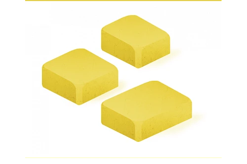 Тротуарная плитка Новая Классика 1НКЛ5Ф Нобетек Светло-Серая 50 мм