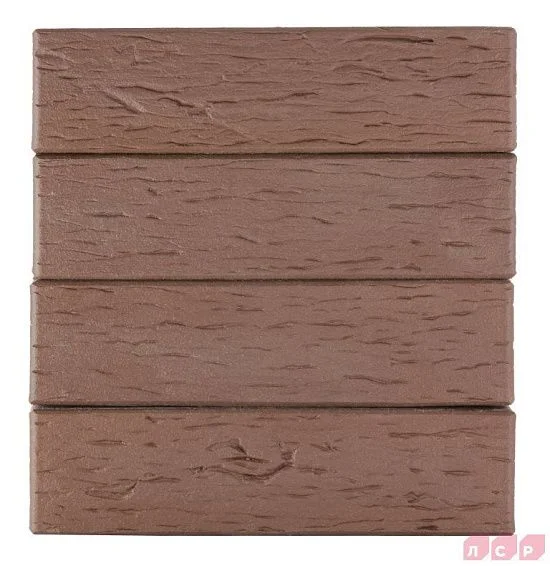 Клинкер фасадный коричневый Мюнхен 0,71 NF береста ЛСР