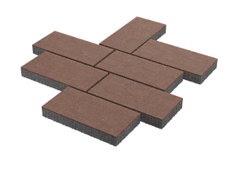 Тротуарная плитка Патио Капучино Stellard 80 мм