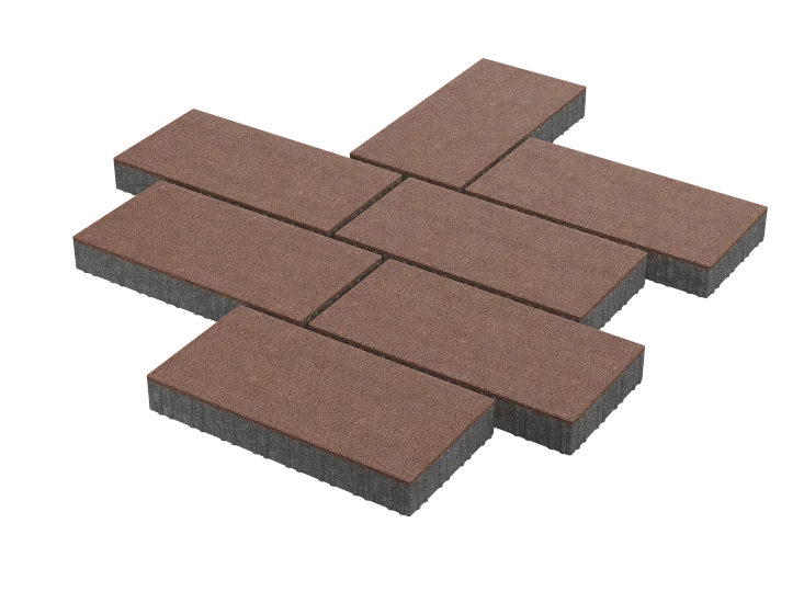 Тротуарная плитка Патио Капучино Stellard 80 мм