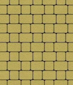 Тротуарная плитка КЛАССИКО Стандарт Желтый А.1.КО.4 Выбор 40 мм
