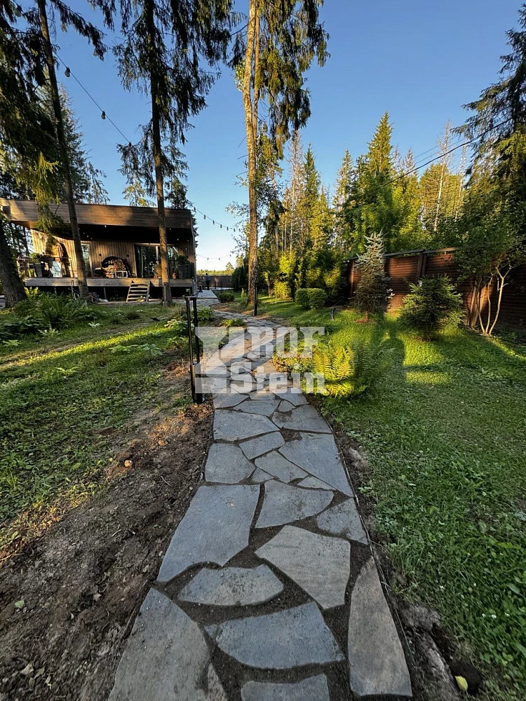 Укладка тротуарной плитки Ригель Туман от Braer