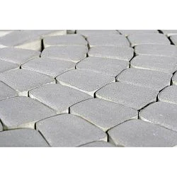Тротуарная плитка Классико круговая, Грифельный BRAER 60 мм