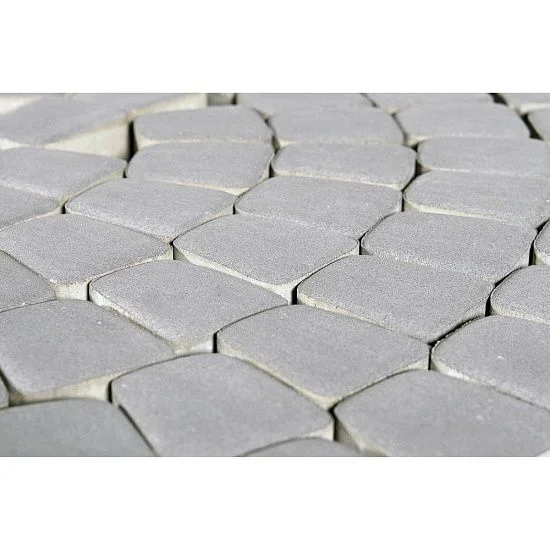 Тротуарная плитка Классико круговая, Грифельный BRAER 60 мм