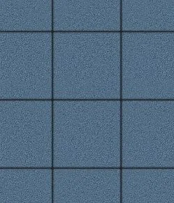 Тротуарная плитка КВАДРАТ 400х400 Стандарт Синий Б.6.К.6 Выбор 60 мм