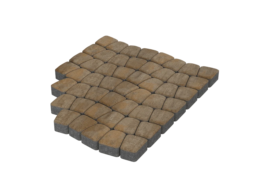 Тротуарная плитка Классико Голден Stellard 60 мм