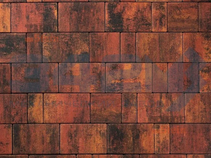 Тротуарная плитка Новый город, Вулкан 342 МЗ 60 мм