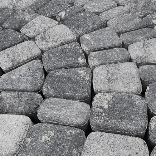 Тротуарная плитка КЛАССИКА 1КЛ6Ф КОЛОРМИКС №3 Малахит Нобетек 60 мм