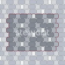 Тротуарная плитка Классика Штайн Сильвер Steingot 60 мм