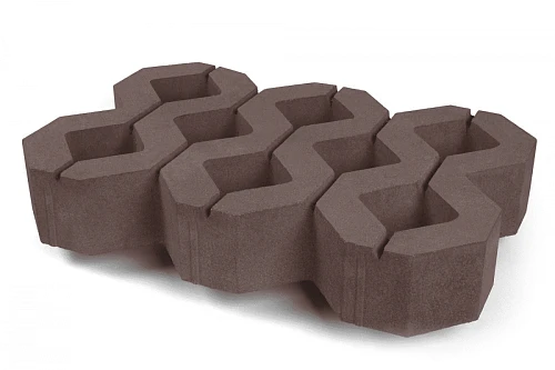 Газонная решетка Нобетек 1РД10 Персиковая 100 мм