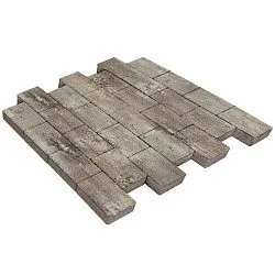 Тротуарная плитка Грас Берилл Гладкая SteinRus 80 мм