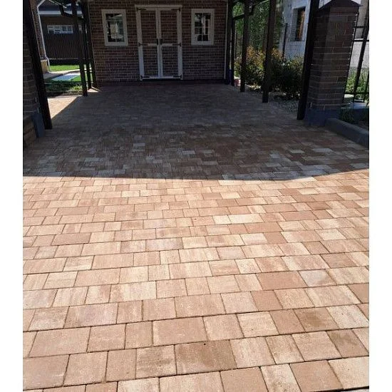 Тротуарная плитка КОЛОР МИКС №23 Сафари НОВЫЙ ГОРОД 1НГ4Ф Нобетек 40 мм