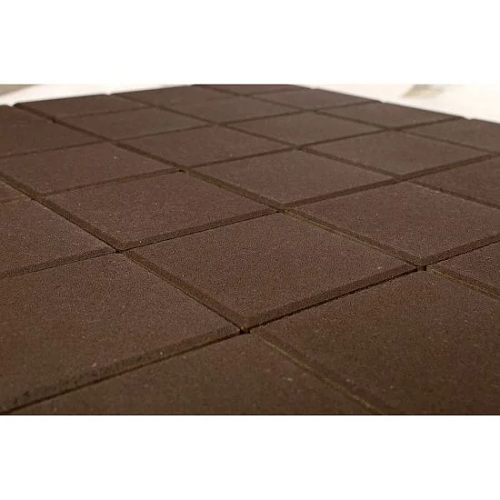 Тротуарная плитка Лувр, Коричневый BRAER 60 мм