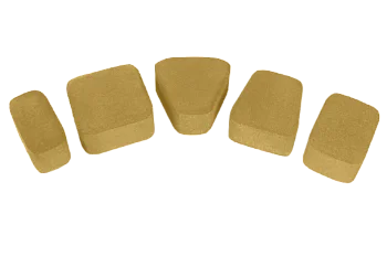 Тротуарная плитка Классика Нобетек 1КЛ6Ф Желтая 60 мм