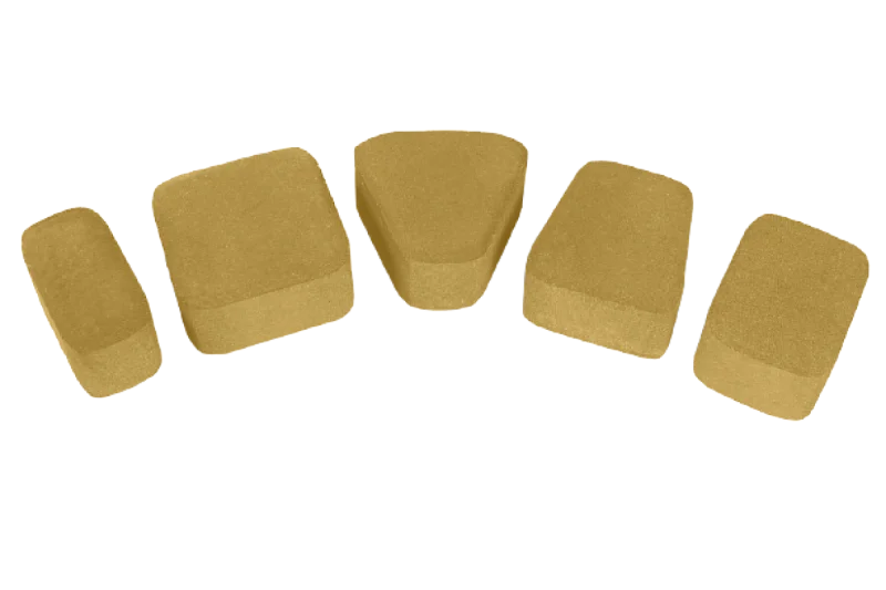 Тротуарная плитка Классика Нобетек 1КЛ6Ф Желтая 60 мм