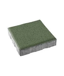 Тротуарная плитка КВАДРАТ Гранит Зеленый Б.7.К.8 Выбор 80 мм