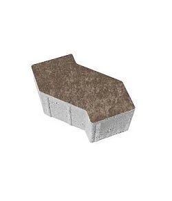 Тротуарная плитка S-ФОРМА Листопад гладкий Хаски В.3.Ф.10 Выбор 100 мм