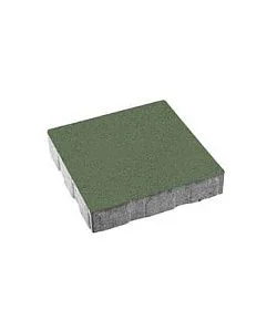 Тротуарная плитка КВАДРАТ 500х500 Стандарт Зеленый Б.5.К.6 Выбор 60 мм