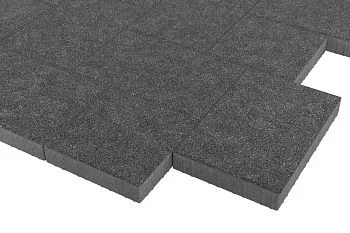 Тротуарная плитка Мозаика XL Черный агат Stellard 60 мм