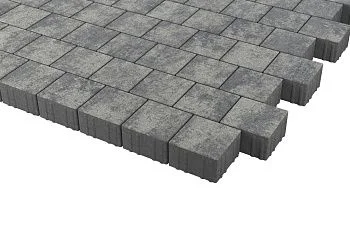 Тротуарная плитка Квадрат 15х15 Грей Stellard 80 мм