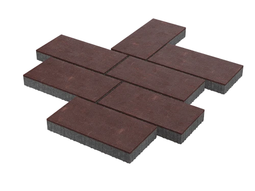 Тротуарная плитка Патио Капучино Stellard 80 мм