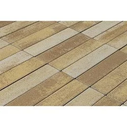 Тротуарная плитка Ригель 2.0, Саванна BRAER 60 мм