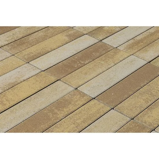Тротуарная плитка Ригель 2.0, Саванна BRAER 60 мм