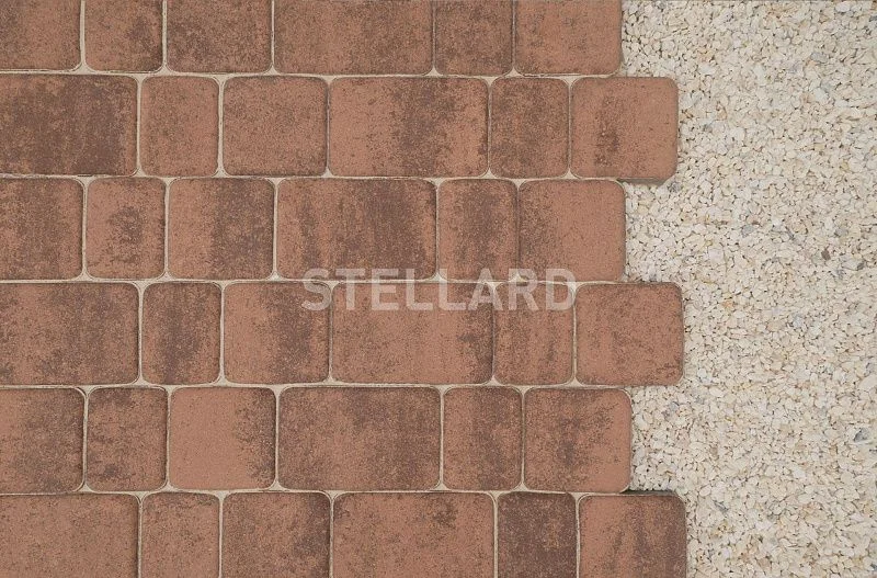 Тротуарная плитка Старый город Мокко Stellard 40 мм