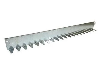 Металлический бордюр 1200*40*45*1,5 компл.