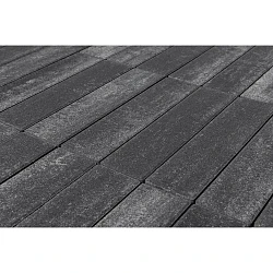 Тротуарная плитка Ригель 2.0, Ночь BRAER 60 мм