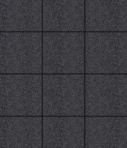 Тротуарная плитка КВАДРАТ 300х300 Стоунмикс Черный Б.1.К.6 Выбор 60 мм